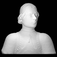 astorgio manfredi scan bust man portrait marble italian washingtondc realism florentine 3d print model - Mito3D