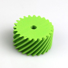 helical gear education 3d print model - Mito3D