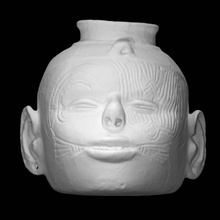 headpot scan head pot fullsize 3d print model - Mito3D