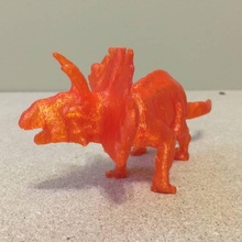 Triceratops oyuncaklar oyunlar artefakt dino Dinozor fosil kalıntı dinozor fosili parçası oyuncak 3d print model - Mito3D