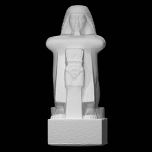 statue ry haute prêtre amun analyse corps 3d print model - Mito3D