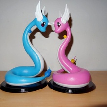 dragonair toys & games cute figure love pokemon figures draco 3d print model - Mito3D