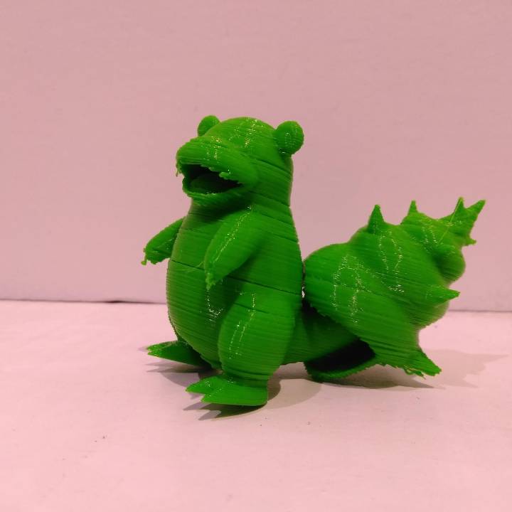 slowbro jouets Jeux créature Pokémon figures haute résolution 3D print model - Mito3D