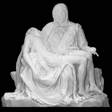 pieta st peter's basilica vatican scan jesus sculpture masterpiece michelangelo mary lamentationofchrist favourites renaissance-sculpture 3d print model - Mito3D
