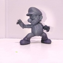 Mario gadget elettronica trofeo super distruggere bros 3d print model - Mito3D