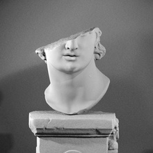 fragmentaire colossal tête jeunesse analyse homme portrait 3d print model - Mito3D