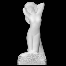 manhã Varredura mulher Rodin corpo 3d print model - Mito3D