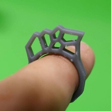Schwamm Schmuck Ring 3d print model - Mito3D