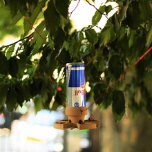red bull bird feeder upcycling 3d print model - Mito3D
