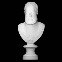 bust pope benedict xiv scan man 3d print model - Mito3D