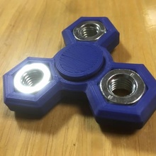 fidget spinner toys & games bearing nuts fidgetspinner founditems 3d print model - Mito3D