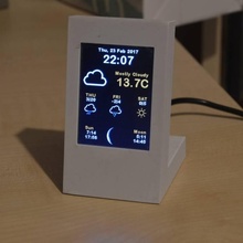 24 tft desktop stand gadgets & electronics 3d print model - Mito3D