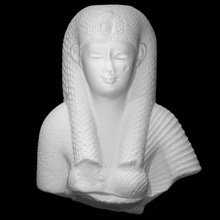 buste Arsinoe ii analyse femme Princesse demi corps 3d print model - Mito3D