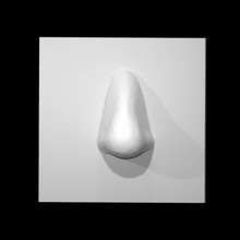 london noses dean street scan nose fullsize 3d print model - Mito3D
