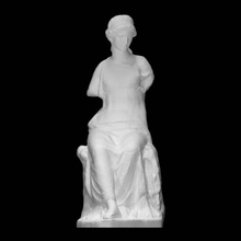 statuette muse scan woman fullbody 3d print model - Mito3D