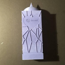 steemit'ten ilham alan heykel ödül Bahçe tinkercad Steemit 3d print model - Mito3D