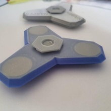 australiano 5 centavo spinner v2 brinquedos jogos inquietação 3d print model - Mito3D