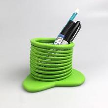 unique pen stand - love & garden stationary 3d print model - Mito3D