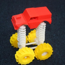 big foot camion giochi giocattoli 3d print model - Mito3D