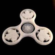 canada 150 fidget spinner toys & games tinkercad 3d print model - Mito3D