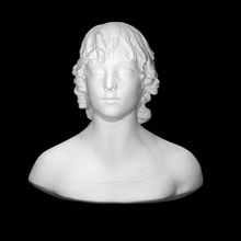 cabeza niño escanear hombre medio cuerpo 3d print model - Mito3D