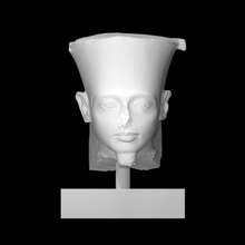 head god amun scan man portrait 3d print model - Mito3D