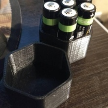 batería caso funda Automóvil club británico pilas Paquete 7 jardín caja envase bateria contenedor contenedores 3d print model - Mito3D