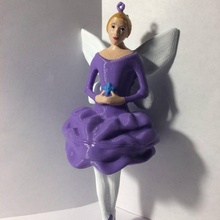 snowflake fairy ornament & garden 3d print model - Mito3D