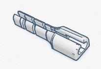 manzana relámpago cable protector flexible artilugio electrónica 3d print model - Mito3D
