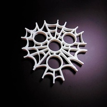 spider web fidget spinner myminifactory contest toys & games tinkercad 3d print model - Mito3D