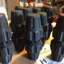 rogue fragmentation grenade prop props & cosplay starwars rogueone deathtrooper 3d print model - Mito3D