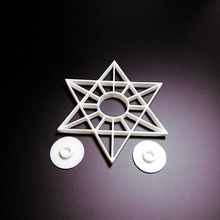 triângulo terror spinner brinquedos jogos tinkercad 3d print model - Mito3D