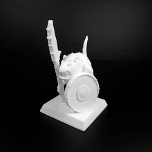 skaven rata guerrero ventilador Arte tinkercad 3d print model - Mito3D