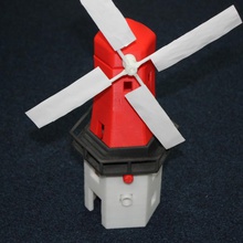 molino viento holandés juegos juguetes tradicional 3d print model - Mito3D