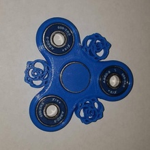 rose spinner toys & games tinkercad 3d print model - Mito3D