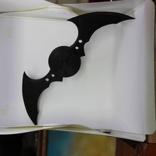 plegable Arkham estilo batarang accesorios cosplay batman 3d print model - Mito3D