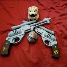 star savaşlar 10 Lazer tabanca sahne Kostüm oyunu destek Yıldız Savaşları silah kopya mandaloryalı ölüm saati 3d print model - Mito3D