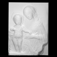 madonna child scan woman 3d print model - Mito3D