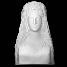 herm sagesse analyse buste femme 3d print model - Mito3D