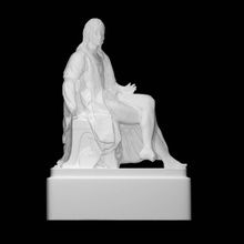 raphael walker art gallery liverpool scan man halfbody 3d print model - Mito3D