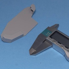 peg caliper holder & garden calipers 3d print model - Mito3D