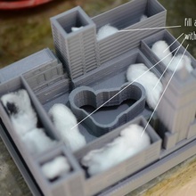 York selbstbewässernd Topf Garten tinkercadpotsnewyork 3d print model - Mito3D