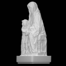 st anne virgin mary scan woman fullbody 3d print model - Mito3D