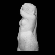 donna torso sergei koltsov scansione metà corpo 3d print model - Mito3D