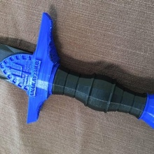 aguas revueltas percy jackson espada anaklusmos accesorios cosplay Percy Jackson 3d print model - Mito3D