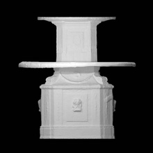 romano Fontana peterhof parco scansione monumento dimensione piena 3d print model - Mito3D