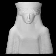 kız taramak büst Kadın 3d print model - Mito3D