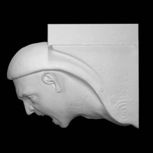 humano gárgola escanear hombre medio cuerpo 3d print model - Mito3D