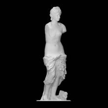 Statue Aphrodite Scan Frau halber Körper 3d print model - Mito3D