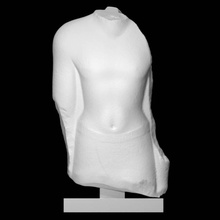 torso ufficiale nectanebo scansione uomo 3d print model - Mito3D